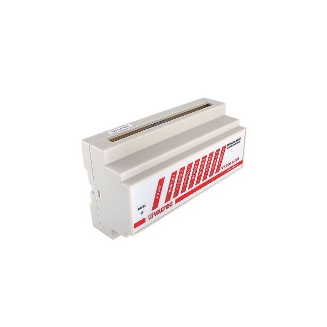 Зональный коммуникатор 8 каналов, 24В Valtec VT.ZC8.0.24, Размер изделия: 24 В 