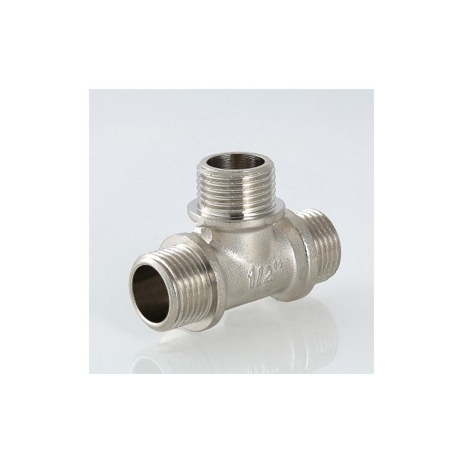 Тройник 1/2" нар.-нар.-нар. Valtec VTr.131.N.0004, Диаметр подключения, дюйм: 1/2 ,фото 3