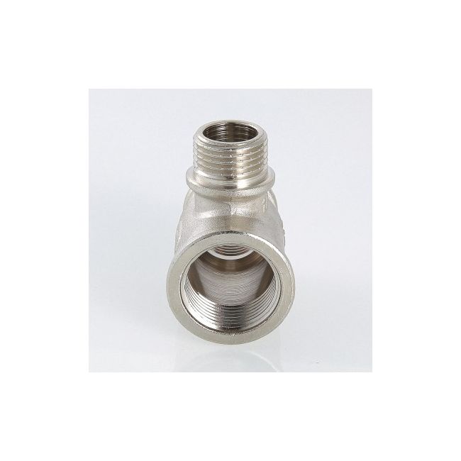 Тройник с переходом на нар. р. 3/4"х3/4"х1/2" вн.-нар.-вн. Valtec VTr.132.RN.050504, Диаметр подключения, дюйм: 3/4х3/4х1/2 ,фото 4