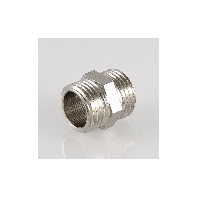 Ниппель 1/2" нар.-нар. Valtec VTr.582.N.0004, Размер изделия: 1/2, Диаметр подключения, дюйм: 1/2 ,фото 3