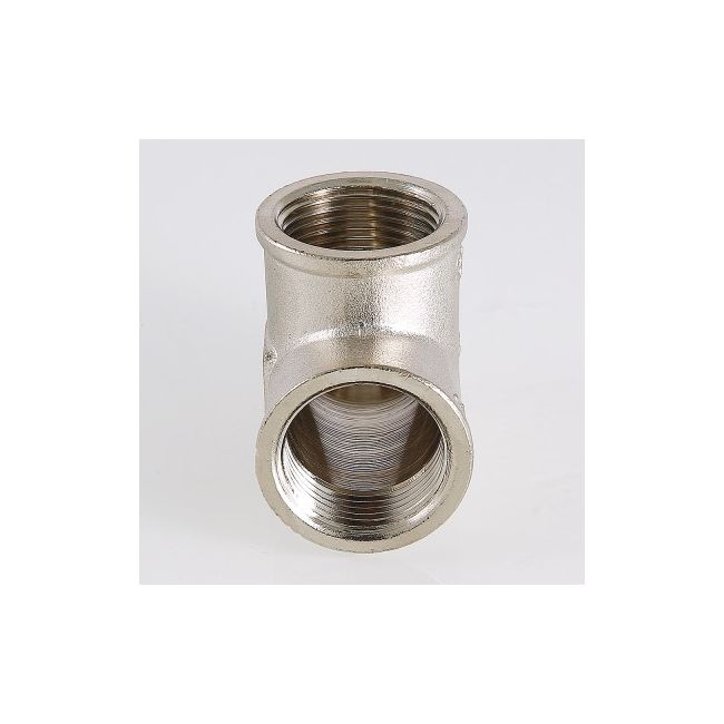 Тройник переходной 3/4"х3/4"х1/2" вн.-вн.-вн. Valtec VTr.750.RN.050504, Размер изделия: 3/4 х 3/4 х 1/2 , Диаметр подключения, дюйм: 3/4х3/4х1/2 ,фото 3