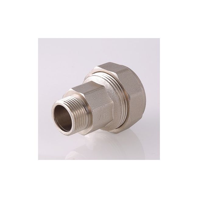 Соединитель для стальных труб Ду15 с переходом на нар. р. 1/2" Valtec VTr.801.N.0404 ,фото 5