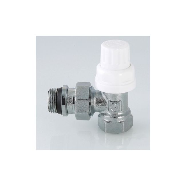 Клапан радиаторный угловой с доп. уплотнением, 1/2" Valtec VT.031.NR.04 ,фото 3