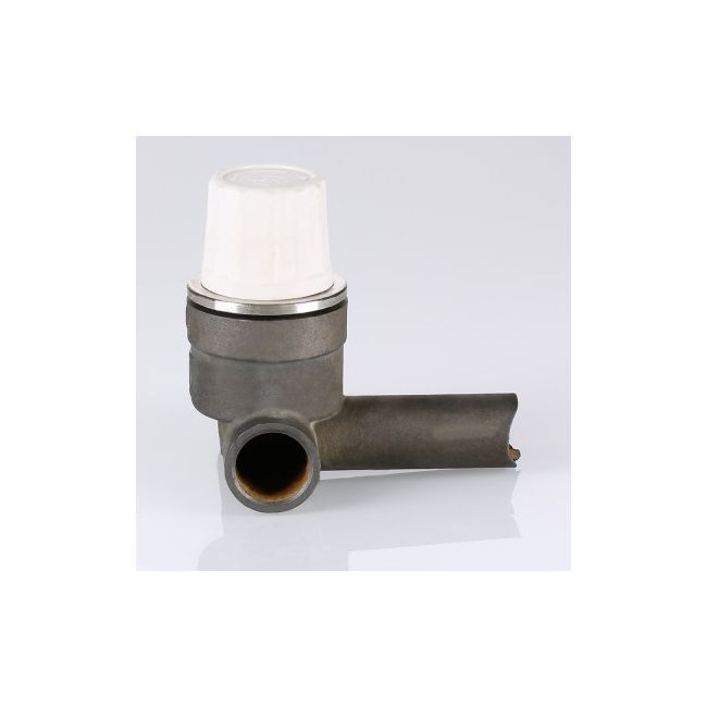 Клапан радиаторный под приварку правый, 20 мм. (вставка байпаса внутри) Valtec VT.035.R.04 ,фото 3