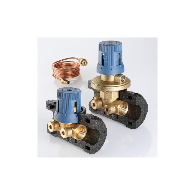 Автоматич. регулятор перепада давл. в компл. с запорно-регулировочным клапаном, 1/2" 50-300 mBar Valtec VT.040.G.30004, Размер изделия: 1/2 ,фото 4