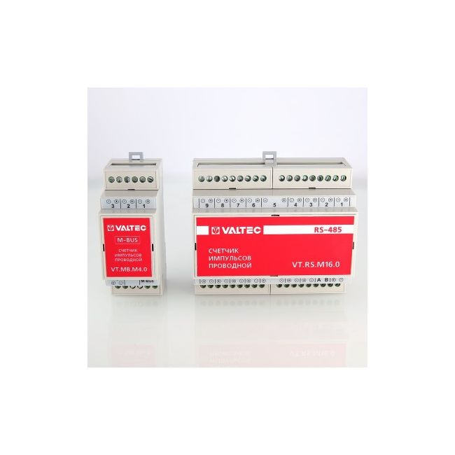 Счетчик импульсов проводной универсальный c выходом M-BUS ,фото 2