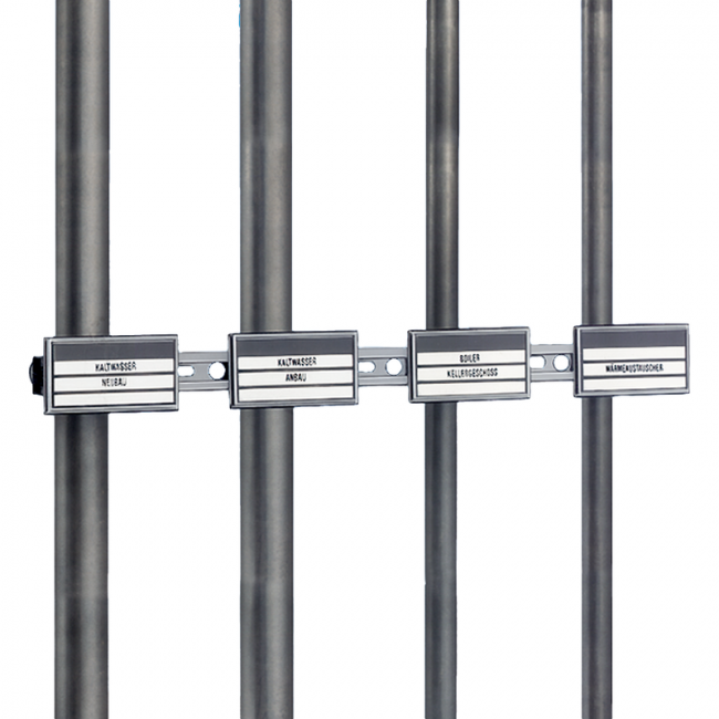 База для таблички Mupro с резьбовым соединением, с крышкой нержавейка 304, M8 ,фото 2