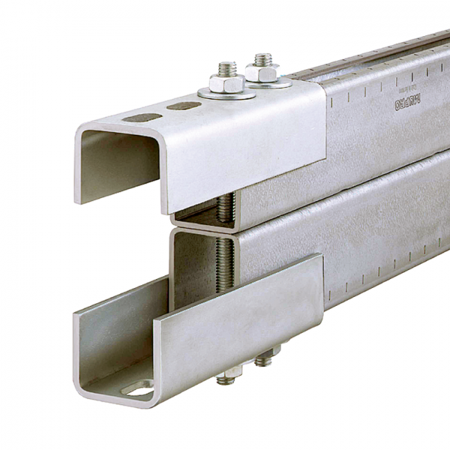 Соединитель Mupro, в тяжелом исполнении, оцинкованный для профиля 38/40-40/120 ,фото 2