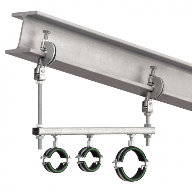 Струбцина Mupro с шарниром, оцинкованная тип FLS, М10 ,фото 3