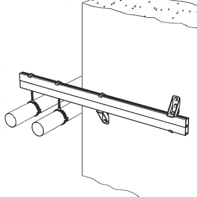 Угловая подвеска Mupro А4 с виброизолятором DGL нержавейка 316 ,фото 4