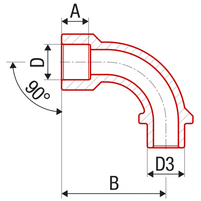 FV PPR Отвод 90° вн/нар, Размер изделия: 20 ,фото 2