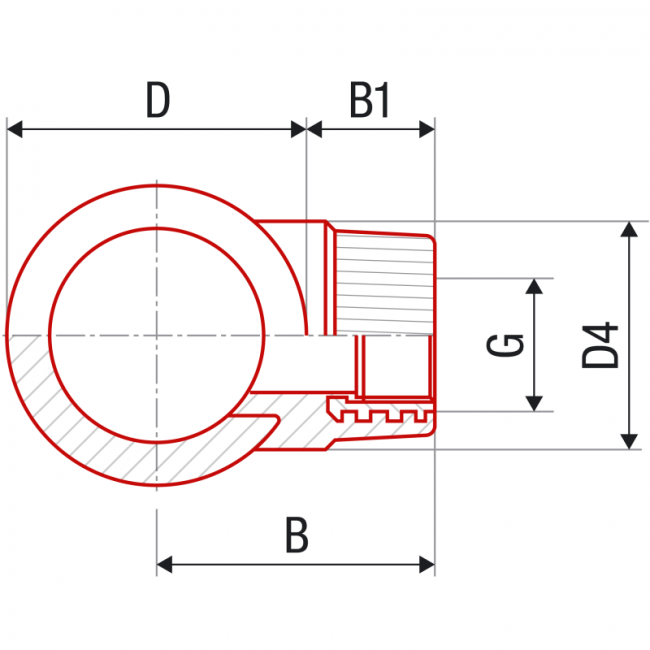 FV PPR Вварное седло с металл. резьбой внутренней, Размер изделия: 63x3/4 ,фото 2
