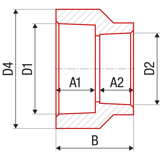 FV PP-RCT Муфта вн/вн ,фото 2