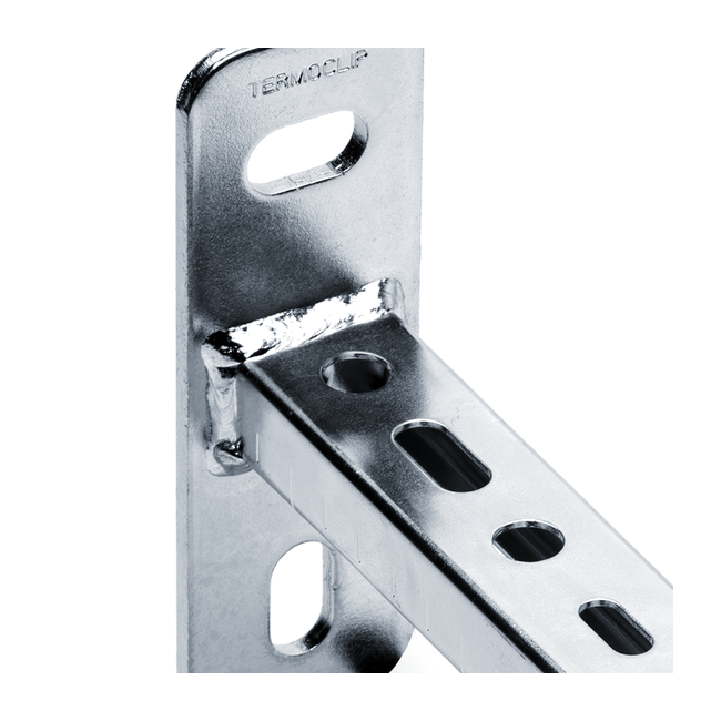 Консоль монтажная ТСА 28х18х1,2-200 Termoclip, Длина консоли, мм: 200, Материал профиля: Оцинкованный ,фото 5