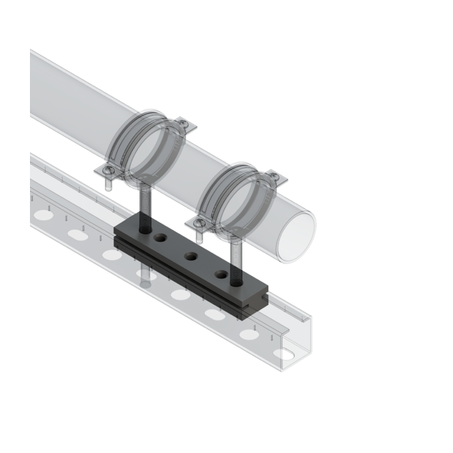 Опора скользящая TSE 38 F5 (40/8 шт/кор) Termoclip ,фото 3