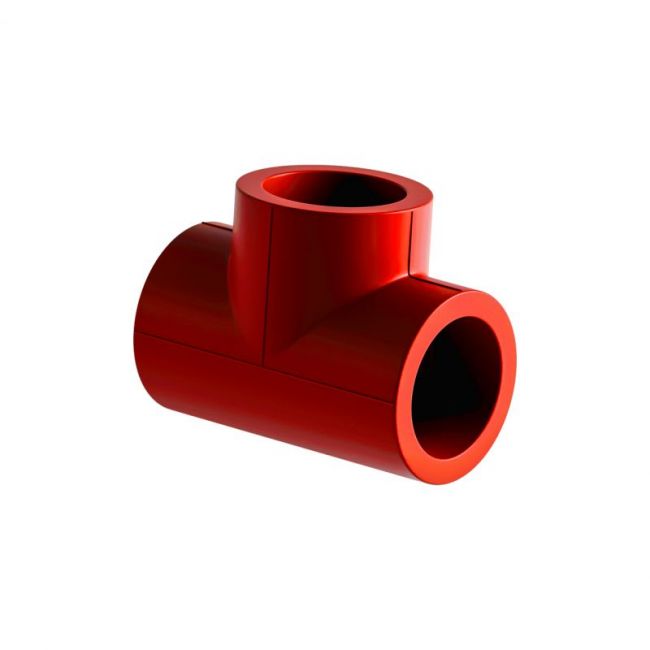 Тройник SLT BLOCKFIRE PP-R 25, Размер изделия: 40 
