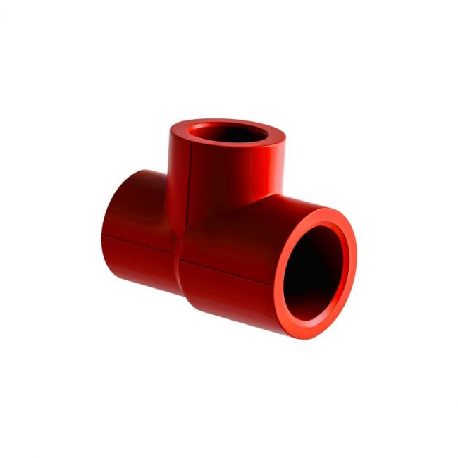 Тройник SLT BLOCKFIRE PP-R переходной 32*25*25, Размер изделия: 90*50*90 