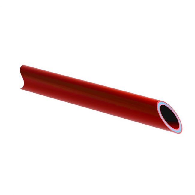 Труба противовопожарная  SLT BLOCKFIRE PP-R/PP-R-GF/PP-R D32x4,4 SDR 7,4 армированная стекловолокном, Наружный диаметр трубы, мм: 63 