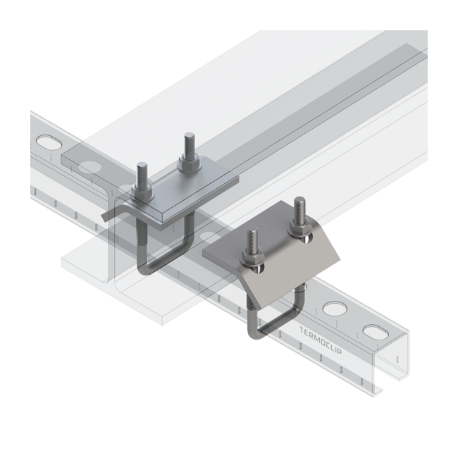 Зажим балочный TBC 41 (21-42) М8 Termoclip ,фото 3