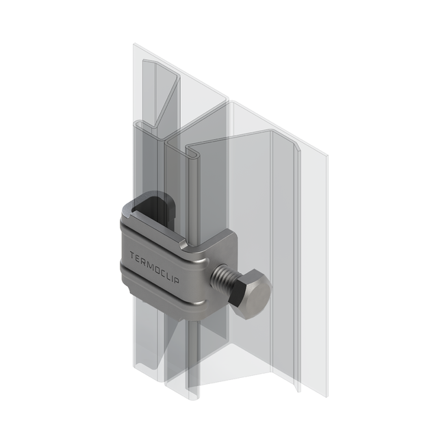 Зажим воздуховодов TDC 2F M8 Termoclip ,фото 3