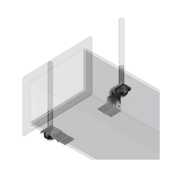 Кронштейн Z-образный TDZ 1,2F Termoclip ,фото 2