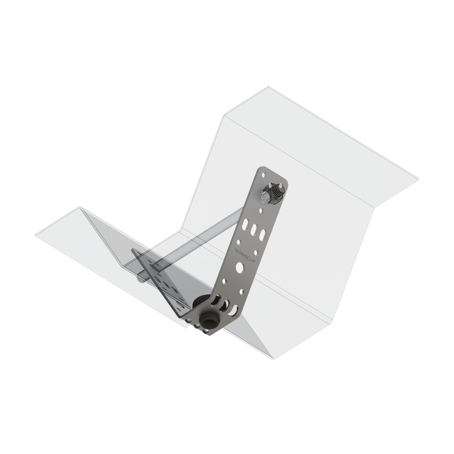 Кронштейн V-образный с виброгасителем TDV 2F Termoclip ,фото 3