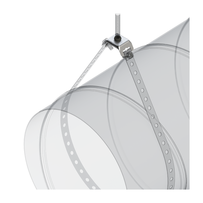 Кронштейн подвесной для ленты перфорированной TBH 12-25 1,2F Termoclip ,фото 3