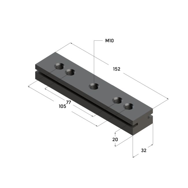 Опора скользящая TSE 38 F5 (40/8 шт/кор) Termoclip ,фото 4