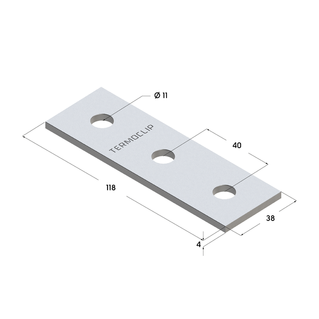 Пластина соединительная TCP 38-41 4F3 Termoclip ,фото 3