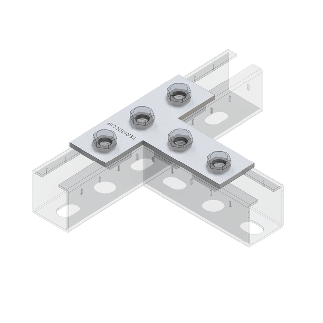 Пластина соединительная Т-образная TCP T 38-41 4F5 Termoclip ,фото 2