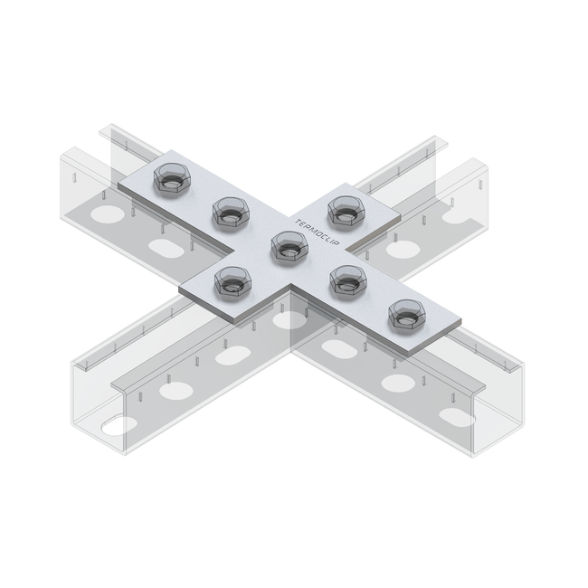Пластина соединительная Х-образная TCP X 38–41 4F7 Termoclip ,фото 2