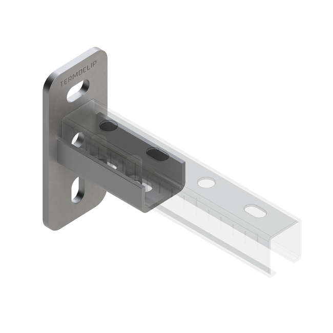 Фланец седельный продольный TSF L 28 5F2 Termoclip ,фото 2