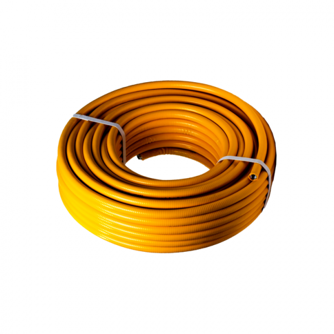 Труба гофр. из нерж. cтали. в изоляции, Наружный диаметр трубы, мм: 15 ,фото 3