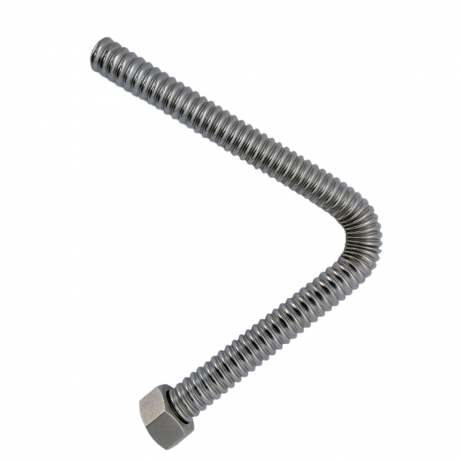 Труба гофр. из нерж. стали. Марка 304 для Вальцовки 13 В, Наружный диаметр трубы, мм: 18 ,фото 3