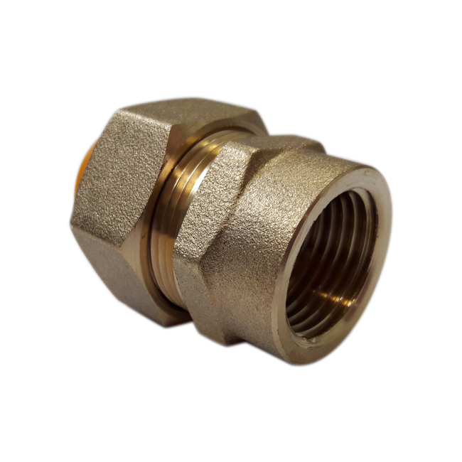 Муфта  для газа с внутренней резьбой AQUAFLEX, Размер изделия: 15x1/2" ,фото 2