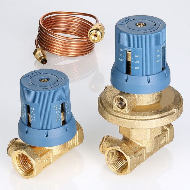 Автоматич. регулятор перепада давл. в компл. с запорно-регулировочным клапаном, 1" 250-600 mBar Valtec VT.040.G.60006 ,фото 4