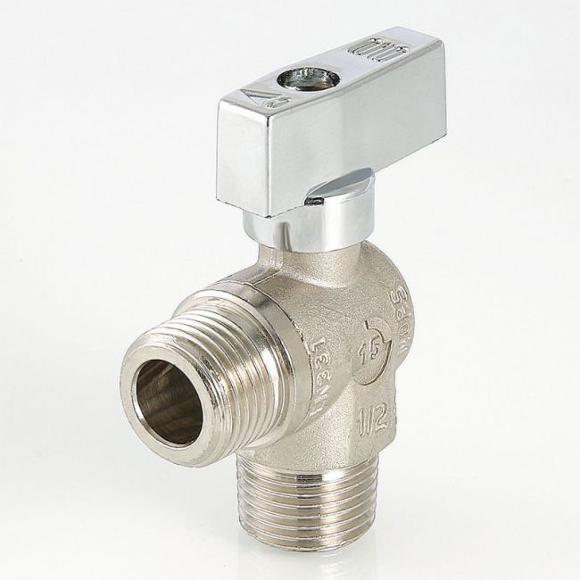 Кран шар. угл. нар.-нар. 1/2"х3/4" Valtec S.041.0405, Размер крана: 1/2"х3/4" ,фото 5