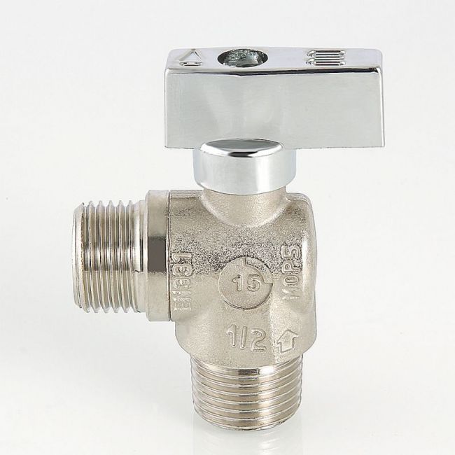 Кран шар. угл. нар.-нар. 1/2"х1/2" Valtec S.041.0404, Размер крана: 1/2"х1/2" ,фото 5