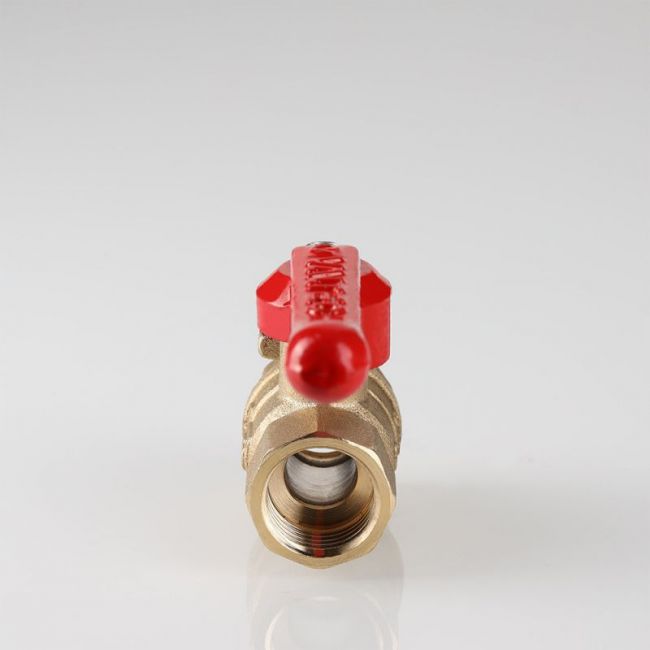 Кран шар. СТАНДАРТ, без покрытия, длинная рукоятка 3/4", вн.-вн. (PN40) Valtec VT.120.GN.05, Размер крана: 3/4" ,фото 5