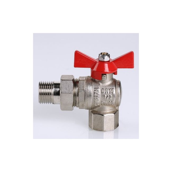 Кран шар. угл. со сг. вн.-нар. 1/2" Valtec S.228.04, Размер крана: 1/2" ,фото 6