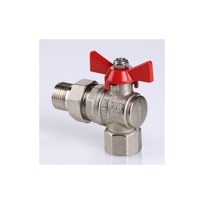 Кран шар. угл. со сг. вн.-нар. 1/2" Valtec S.228.04, Размер крана: 1/2" ,фото 5