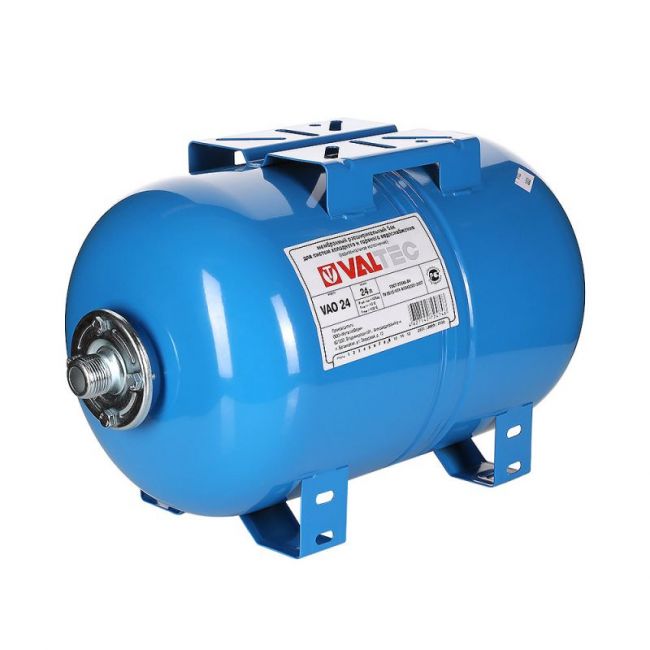 Бак расш. для ГВС и ХВС горизонтальный 50л. СИНИЙ Valtec VT.AO.B.060050, Объем бака, л: 50 