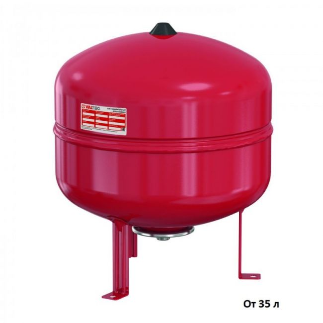 Бак расш. для отопления 35л./1,5 - 6bar (3/4") Valtec VT.F.R.050035, Объем бака, л: 35 