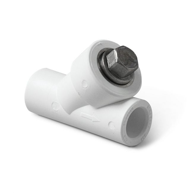 Фильтр сетчатый полипропиленовый В-В белый, 32, PRO AQUA, PA440012, Размер изделия: 32 