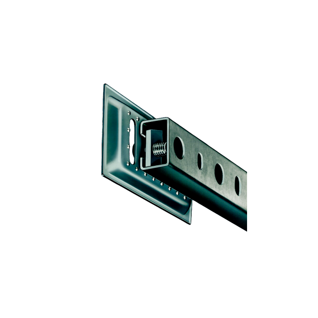 База для таблички Mupro с резьбовым соединением, с крышкой, оцинкованная M8 ,фото 2