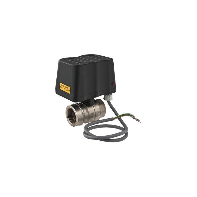 Кран шар. двухход. 1 1/4", с сервоприводом Valtec S.2281N.07, Размер крана: 1 1/4" 