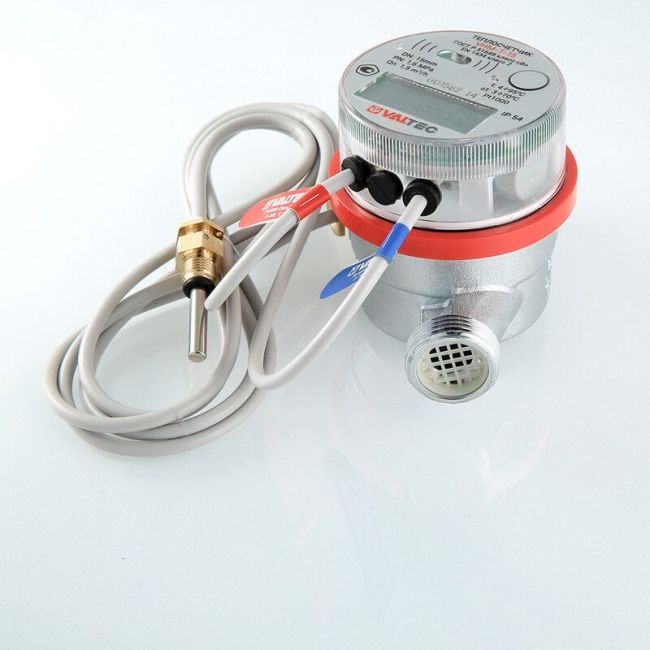 Теплосчетчик квартирный, с тахометрическим расходомером, RS-485 (на обратный тр.) 0,6 м3/час Valtec VHM-T-15/0,6-С-О ,фото 3