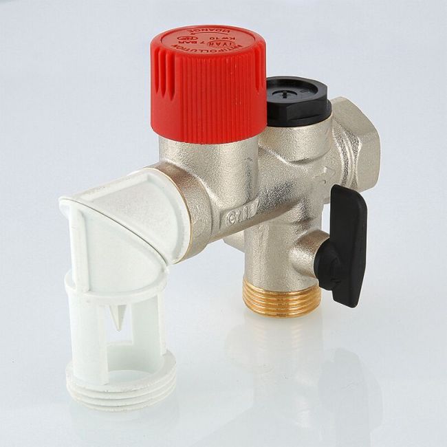 Группа безопасности бойлера (группа 1/2 + сифон) Valtec VT.461.N.04 ,фото 2