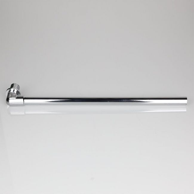 Угловой аксиальный фитинг с хромированной латунной трубкой короткий 16(2,2)х15 L 300 мм Valtec VTm.481.C.001615, Для трубы диаметром, мм: 16 ,фото 3