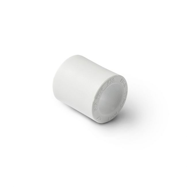 Муфта полипропиленовая белая, 125, PRO AQUA, PA12026P, Размер изделия: 125 